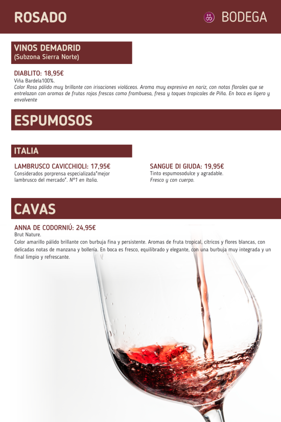 Rosados, espumosos y cavas